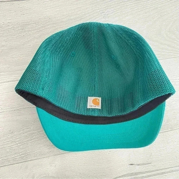 Carhartt Rugged Flex Fitted Canvas Mesh Back Graphic Cap - Picture 4 of 4